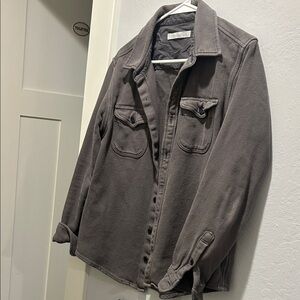 Outerknown Faded Black Chroma Blanket Shirt